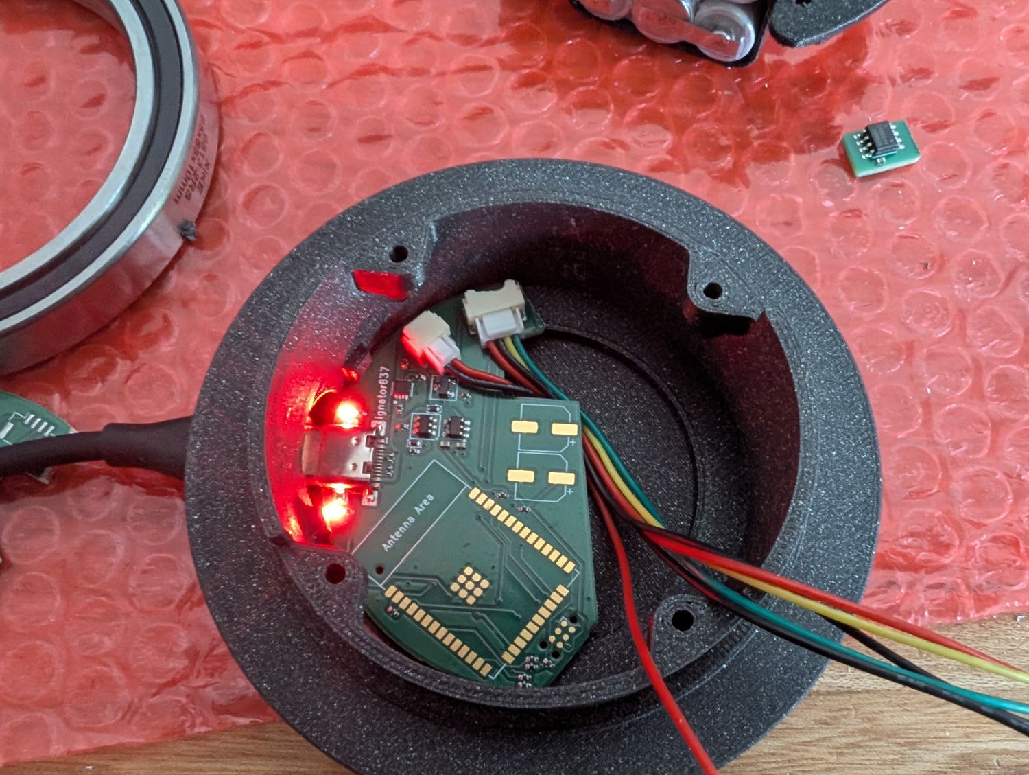 PCB Inside the Case